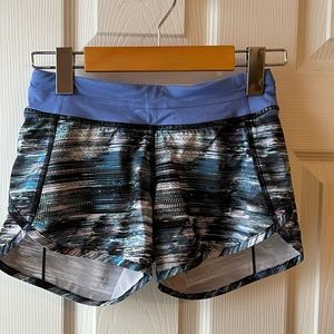 Girls Ivivva shorts size 8 in excellent used condition